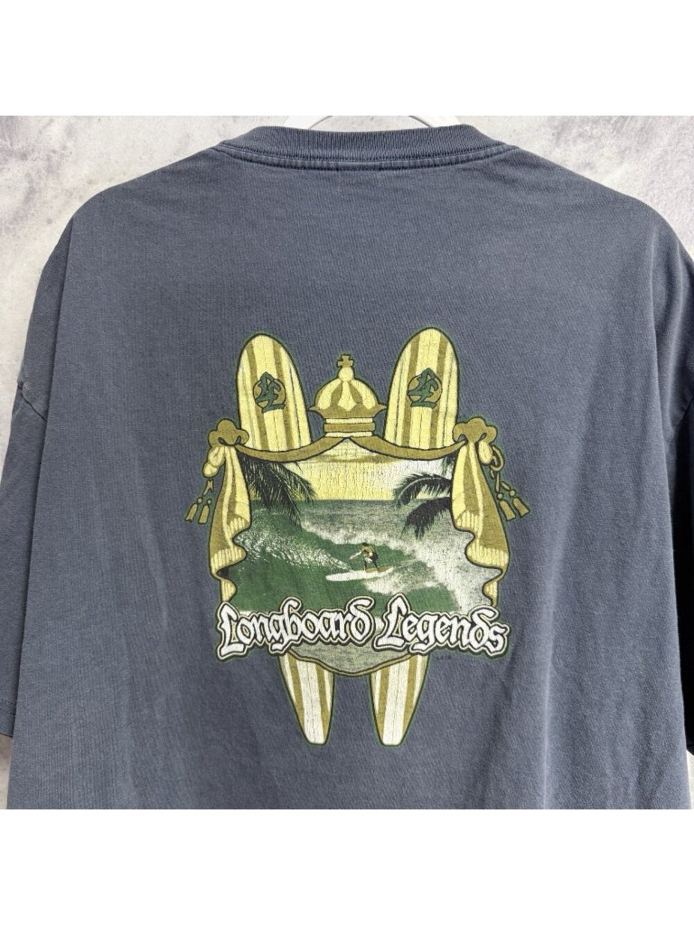 Vintage Longboard Legends Surf T Shirt Mens XXL 2XL Y2K Surf Skate Tee